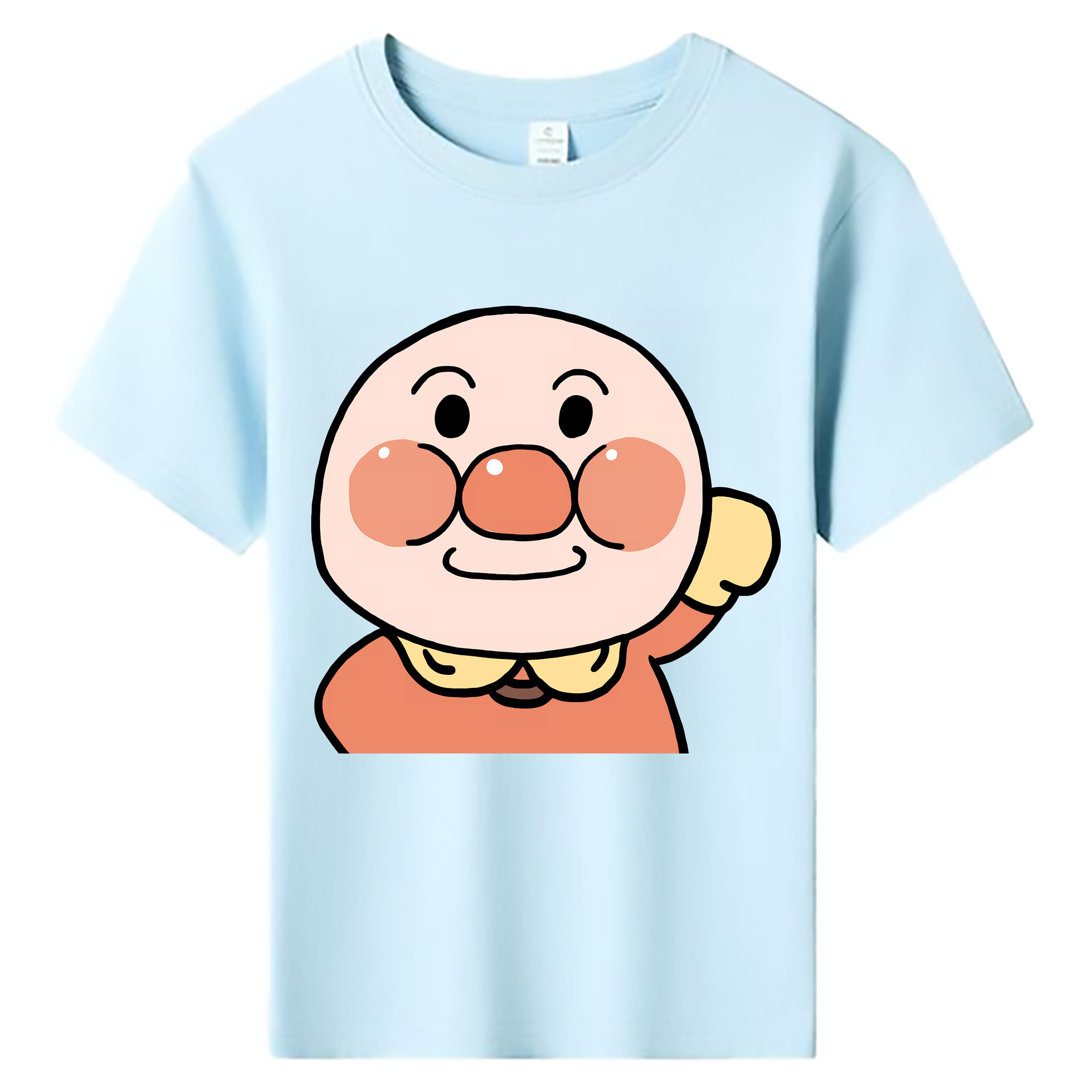 （画像用） アンパンマン Anpanman 綿100％キッズTシャツ（フロントプリント）